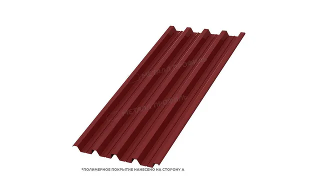 Профлист Металл Профиль Н60 0.5 NormanMP RAL 3011 Коричнево-красный B