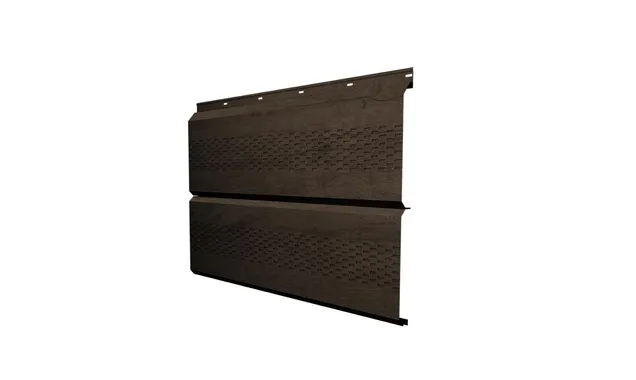 Софит ЭкоБрус с перфорацией 0,345 Grand Line 0,45 Print Elite Antique Wood