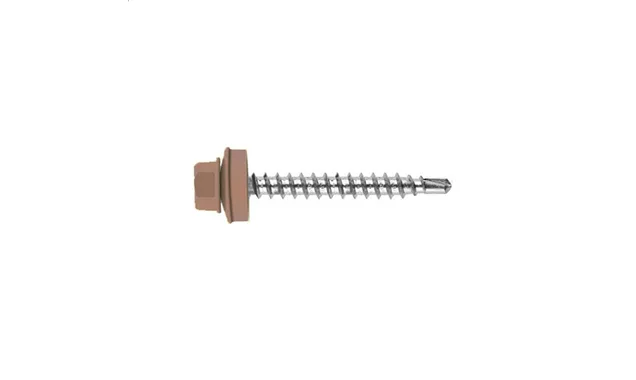 Саморез кровельный Daxmer 4,8х50 RAL 1011 (150) сверло №1