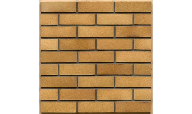 Кирпич клинкерный Muhr 01 EG Niederlausitzer Gelb Edelglanz Wasserstrich, 240х115х52 мм