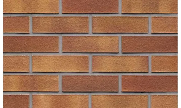 Кирпич клинкерный Muhr 07 Herbstlaub гладкий, 250х120х65 мм