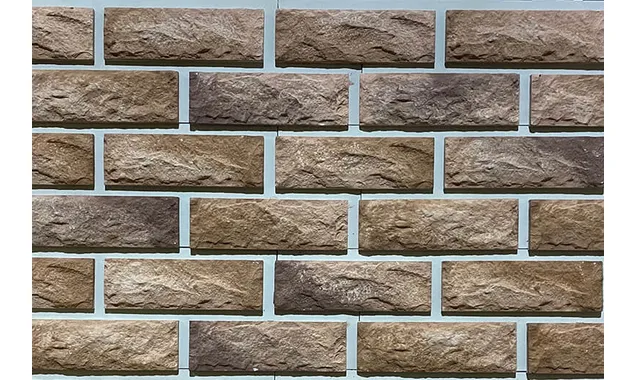 Фасадная панель Каньон Сколотый кирпич 48