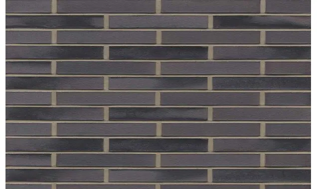 Кирпич клинкерный Muhr 15 Schwarz-bunt Edelglanz гладкий, 290х90х40 мм