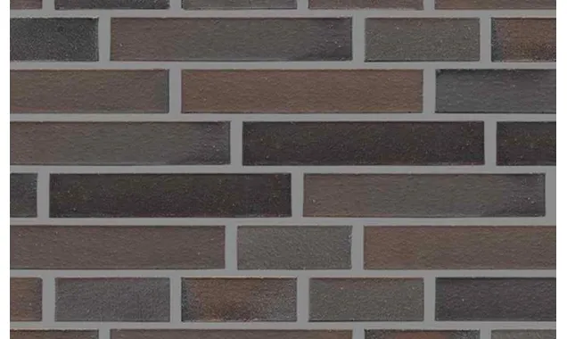 Кирпич клинкерный Westerwaelder Klinker Nr 33A Schwarz-braun, 290х90х52 мм