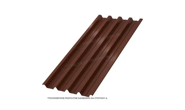 Профлист Металл Профиль Н60 0.5 PURETAN® RR 29 Вишневый B