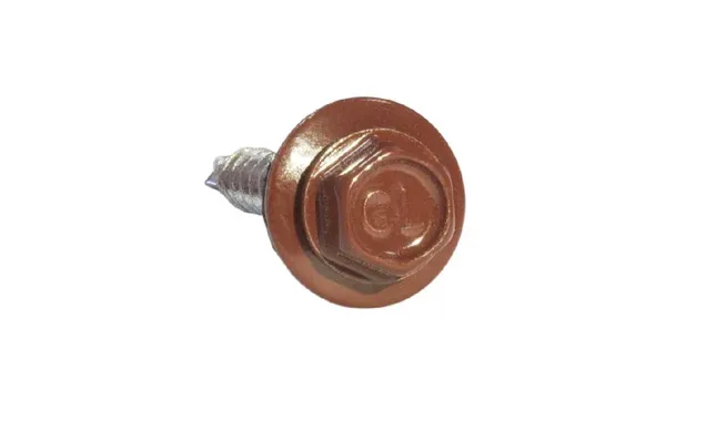 Саморезы 4,8х50 RAL 3011 (150 шт)