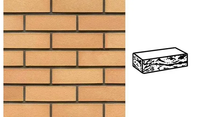 Кирпич клинкерный Muhr 23 Morgenrote готик, 290х90х71 мм