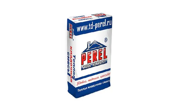 Теплоизоляционная кладочная смесь PEREL TKS 6020, 20 кг