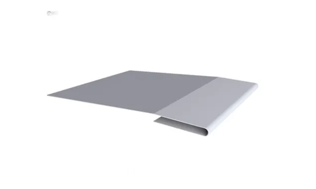 Планка стартовая БХ new 0,5 Satin с пленкой RAL 7004 сигнальный серый (2,5м)