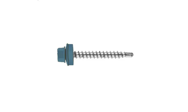 Саморез кровельный Daxmer 4,8х50 RAL 5010 (150) сверло №1