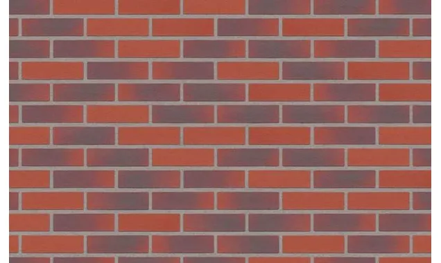 Клинкерная плитка ручной формовки Feldhaus Klinker NF 14 R356 carmesi antic liso 240х71х14 мм