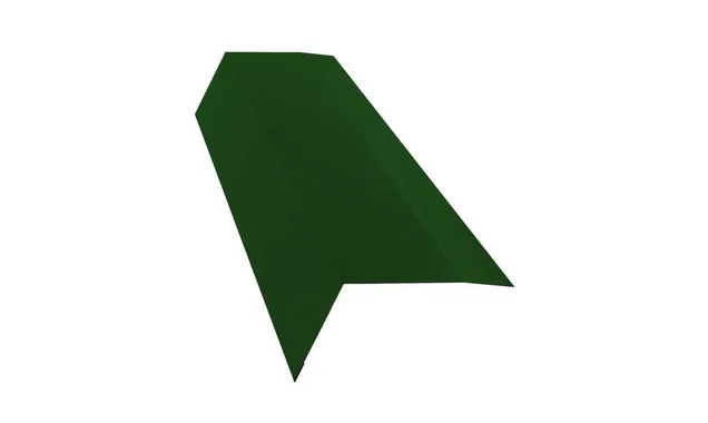 Планка карнизная Grand Line 100х65 0,45 Полиэстер RAL 6002 лиственно-зеленый