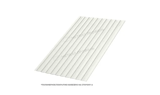 Профлист Металл Профиль C8 0.5 PURMAN® RAL 9010 Чистый белый B