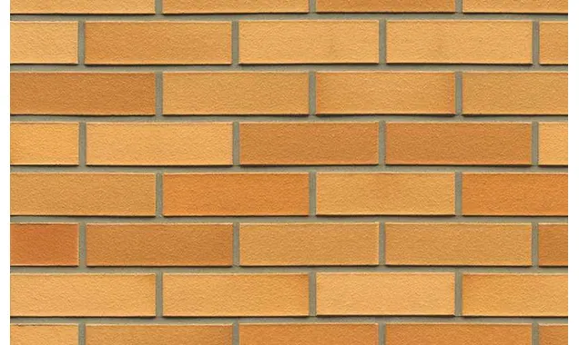 Кирпич клинкерный Muhr 01 EG Niederlausitzer Gelb Edelglanz гладкий, 210х100х50 мм