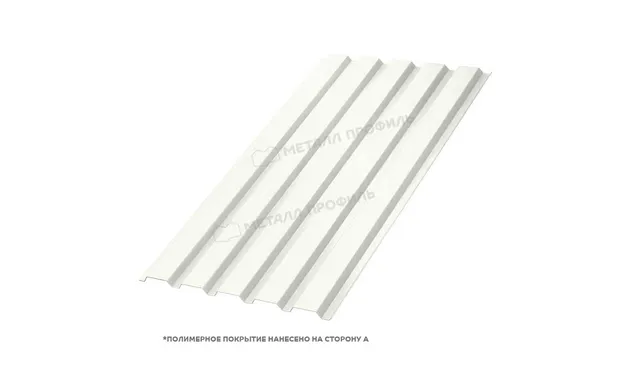Профлист Металл Профиль МП35 0.5 PURMAN® RAL 9010 Чистый белый A