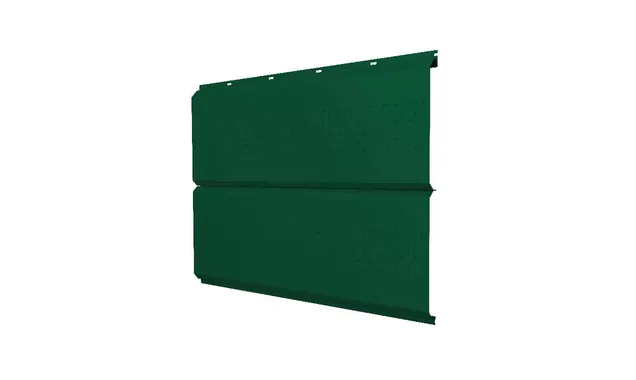Софит ЭкоБрус new c перфорацией 0,45 Drap RAL 6005 зеленый мох