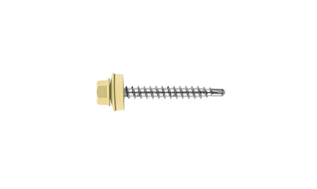 Саморез кровельный Daxmer 4,8х50 RAL 8001 (150) сверло №1