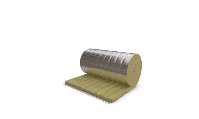 Прошивной мат Paroc Wired Mat 80 AluCoat 40х600х6000