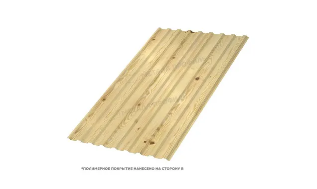 Профлист Металл Профиль МП20 0.5 ECOSTEEL® матовый Сосна B