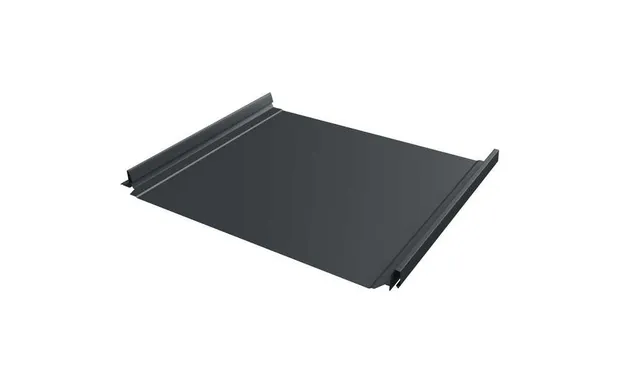 Фальцевая кровля Кликфальц Pro Grand Line 0,5 Satin RAL 7016 Антрацитово-Серый
