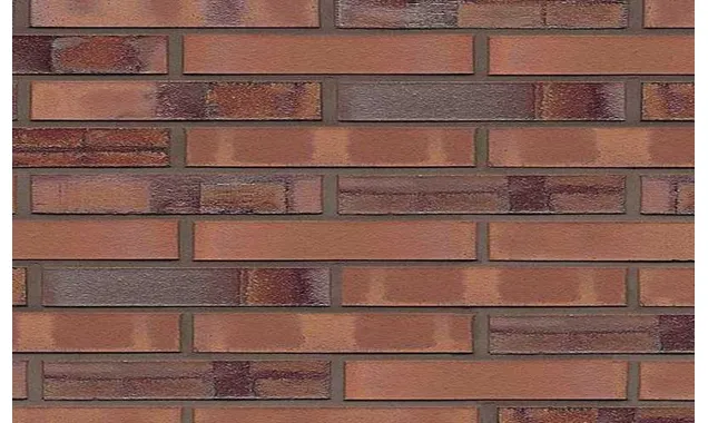 Кирпич клинкерный Muhr 13 Rotbraun nuanciert Fuss. Bes. фактурный, 290х90х40 мм