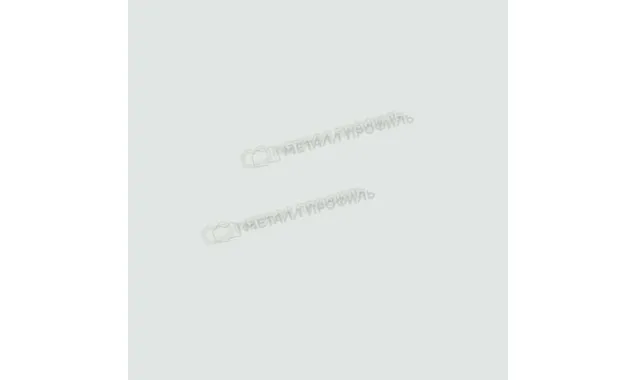 Планка ендовы верхняя 76х76х2000 (ПЭП-01-9003-0.45)