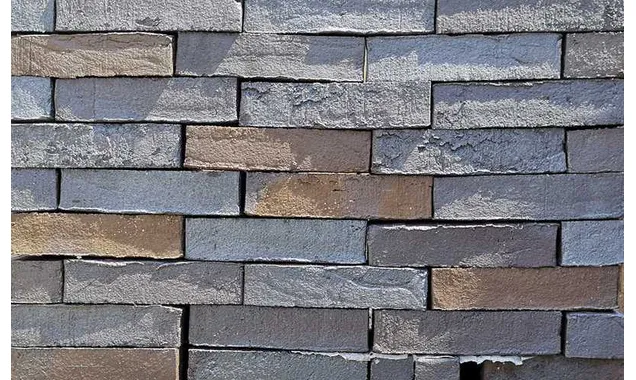 Кирпич клинкерный Muhr 05 Eisenschmelz Schwarzbraun Wasserstrich, 212х104х50 мм