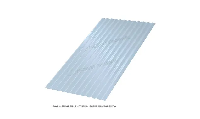 Профлист Металл Профиль МП18 0.5 PURMAN® Galmei, Сиреневый металлик B