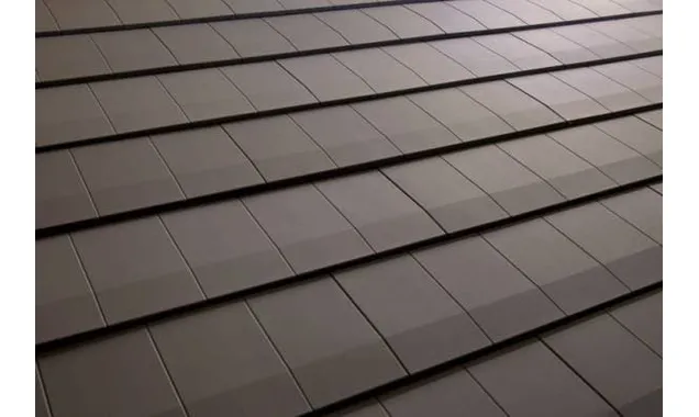 Композитная черепица AeroDek Quadro, 1293х419мм, серый