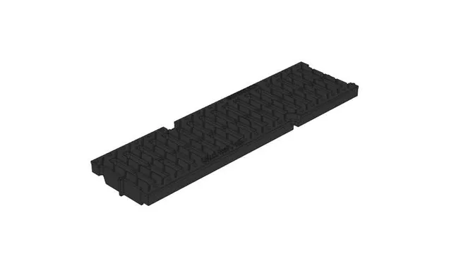 Решетка водоприемная Gidrolica Pro РВ -10.13,5.50 - щелевая пластиковая, кл. С250 (509)