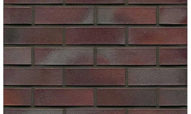 Кирпич клинкерный Muhr 10 Violettblau geflammt гладкий, 250х120х65 мм