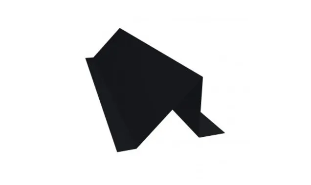 Планка снегозадержания усиливающая 0,45 Drap ST RAL 9005 черный