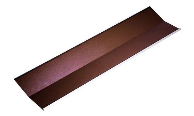 Ендова Метротайл (Metrotile), цвет кофе, 1365х360 мм