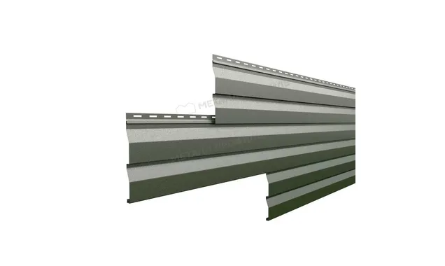 Металлический сайдинг Металл-Профиль VikingMP RAL 6007 Бутылочно-зеленый