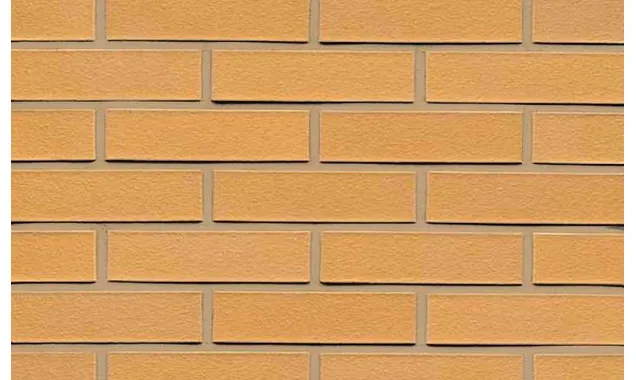 Кирпич клинкерный Muhr 01 Niederlausitzer Gelb гладкий, 290х90х71 мм