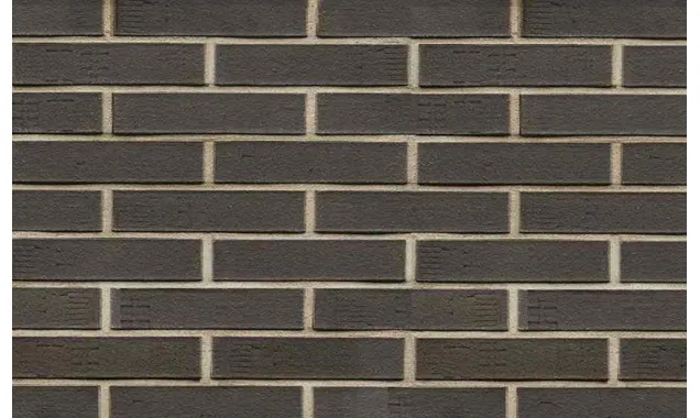 Кирпич клинкерный Westerwaelder Klinker Nr 05F Eisenschmelz Schwarzbraun Fuss., 240х115х52 мм