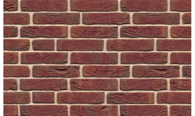 Кирпич облицовочный Muhr Nr 6, Niederhein rot geflammt, 210х100х50 мм