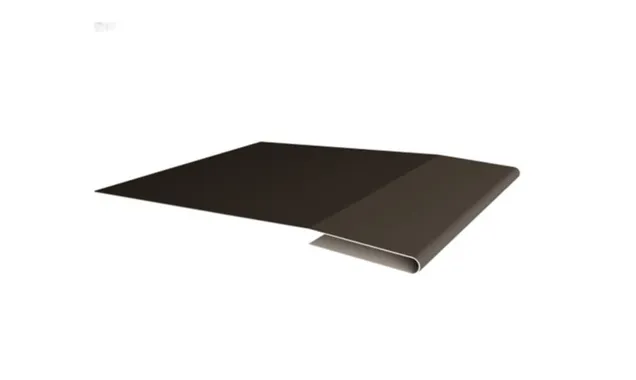 Планка стартовая БХ new 0,5 Satin Matt RR 32 темно-коричневый (2м)