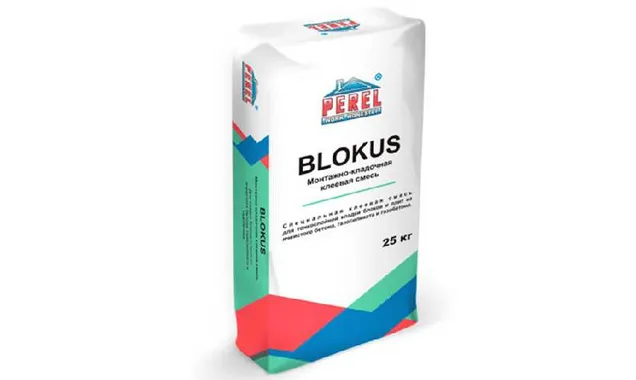Клеевая смесь PEREL Blokus 0332 белая, 25 кг