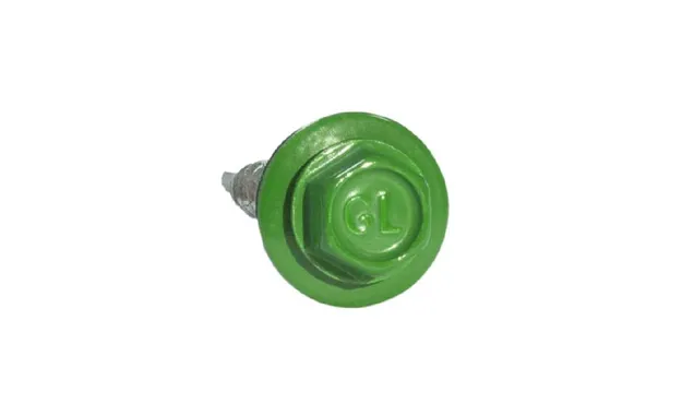 Саморез по металлу Daxmer 5,5х25 RAL 6029 (250) сверло №3