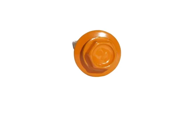 Саморез кровельный Daxmer 4,8х35 RAL 1021 (250) сверло №1
