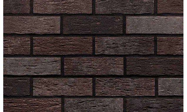 Клинкерная плитка KING KLINKER Old Castle Dark fortress HF19, 240х71х10 мм
