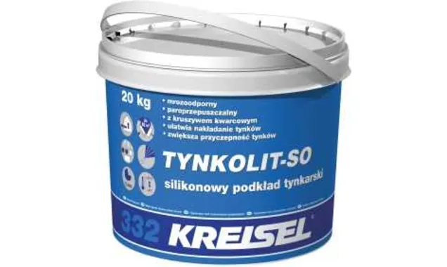 Грунтовка под силиконовую штукатурку 332 SILIKON-PUTZGRUND Kreisel, группа 1 цвет 27495