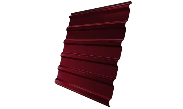 Профлист Grand Line C20R 0.5 Satin Matt RAL 3005 Красное вино
