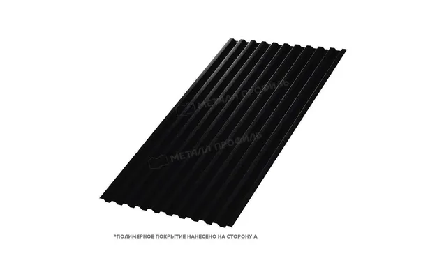 Профлист Металл Профиль C21 0.5 VikingMP® E RAL 9005 Черный темный B