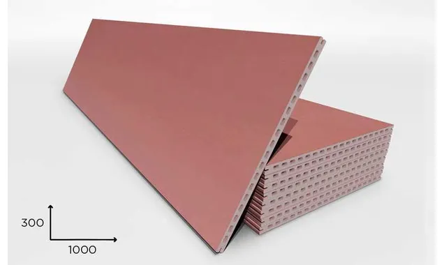Керамогранитная плита FAVEKER GA20 для НФС, Marron, 1000*300*20 мм