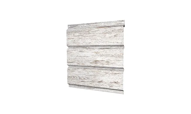 Софит металлический полная перфорация 0,45 Print Elite с пленкой Snow Wood