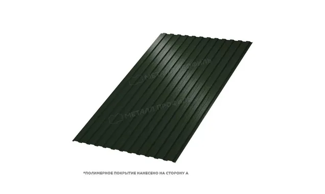 Профлист Металл Профиль МП10 0.5 VikingMP® E RAL 6007 Бутылочно-зеленый B