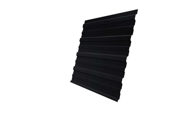 Профлист Grand Line C10A 0.5 Velur RAL 9005 Черный
