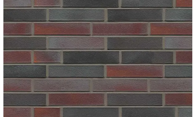 Кирпич клинкерный Muhr 25 Violettschwarz гладкий, 240х115х52 мм